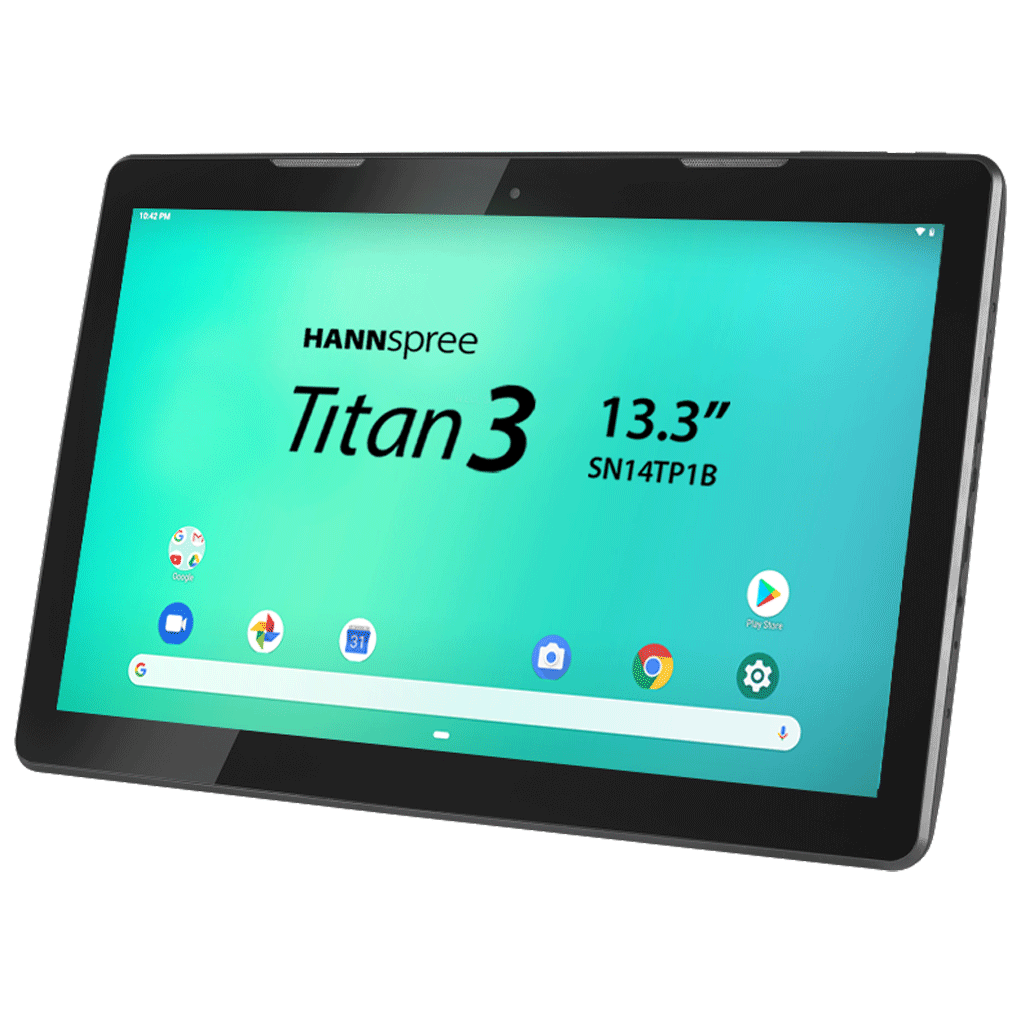Hannspree Tablet Android 13,3" Hanspree TITAN 3 con imballo originale come nuovo. 