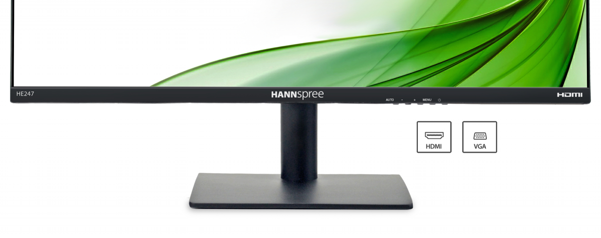 HANNspree HE247HFB features Extensive Connectivity